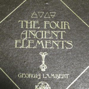 Geogia Lambert-"The Four Ancient Elements" Plates
